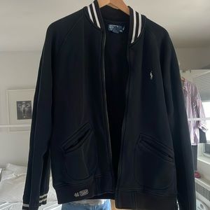 Used Polo by Ralph Lauren Sweatshirt Jacket in Black